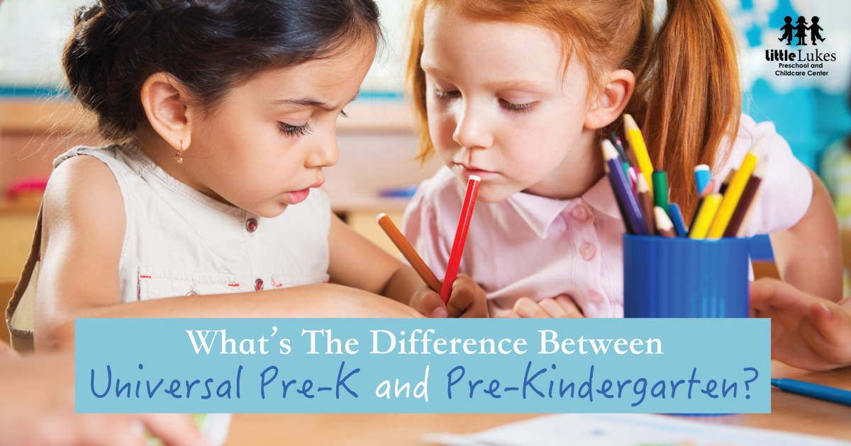 Vad är skillnaden mellan Universal Pre-K och Pre-Kindergarten?